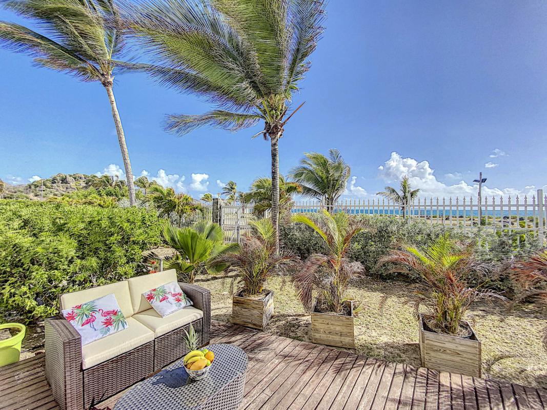 A louer appartement Front de mer BO Saint Martin-terrasse-16